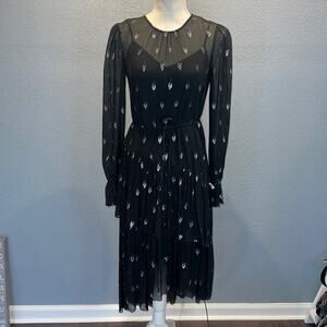Joie Maylene Dress in Caviar-Size S